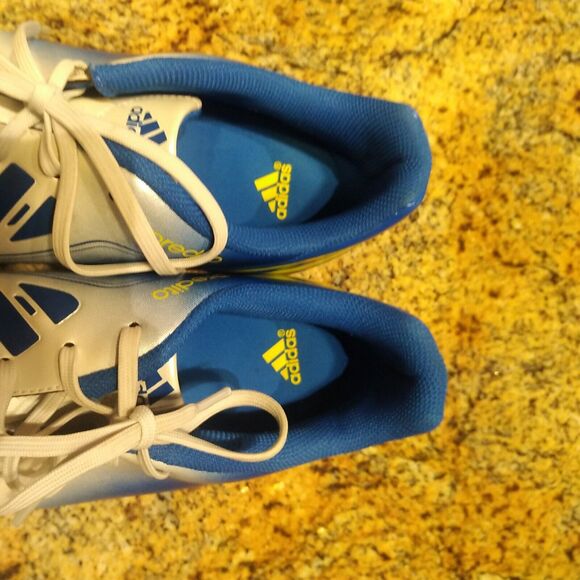 Adidas RARE Predito LZ in Men's Shoes Size 11 G64952 White Blue Indoor Soccer - Picture 9 of 12